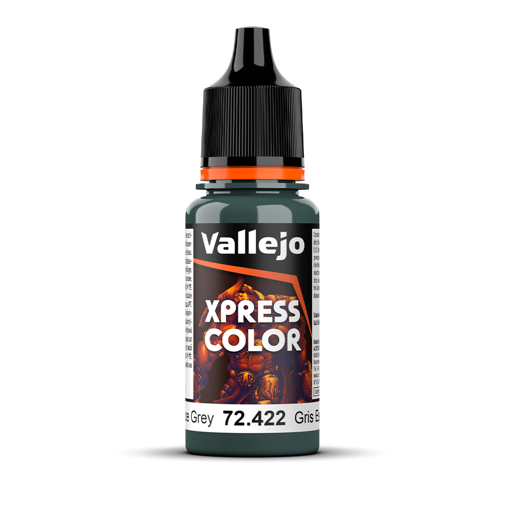 Vallejo Game xpress Color Space Grey 72.422 Acrylfarbe 18 ml für Tabletop Miniaturen und Modellbau