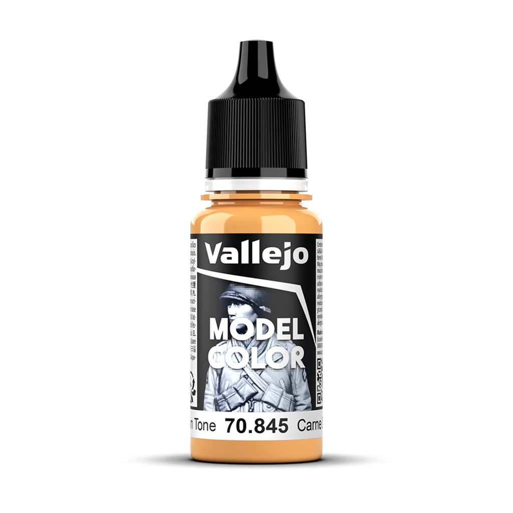 Vallejo Model Color Sunny Skin Tone 70.845 Acrylfarbe 18 ml für Tabletop Miniaturen und Modellbau