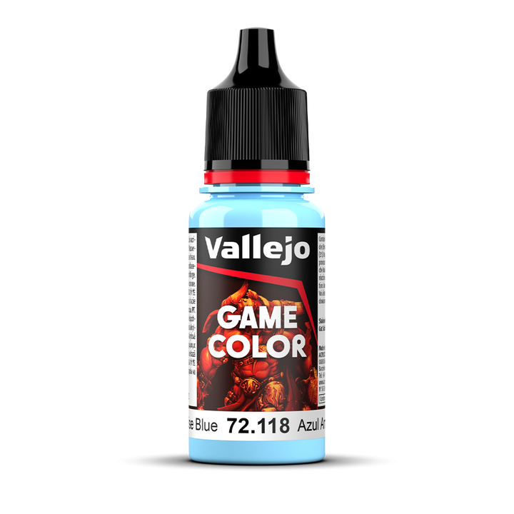 Vallejo Game Color Sunrise Blue 72.118 Acrylfarbe 18 ml für Tabletop Miniaturen und Modellbau