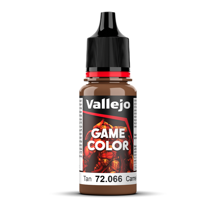 Vallejo Game Color Tan 72.066 Acrylfarbe 18 ml für Tabletop Miniaturen und Modellbau