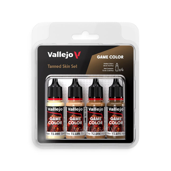 Tanned Skin Set 4x18ml - Game Color (72380)