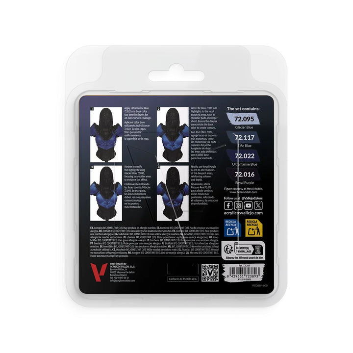 Ultramarine Color Set 4x18ml - Game Color (72389)