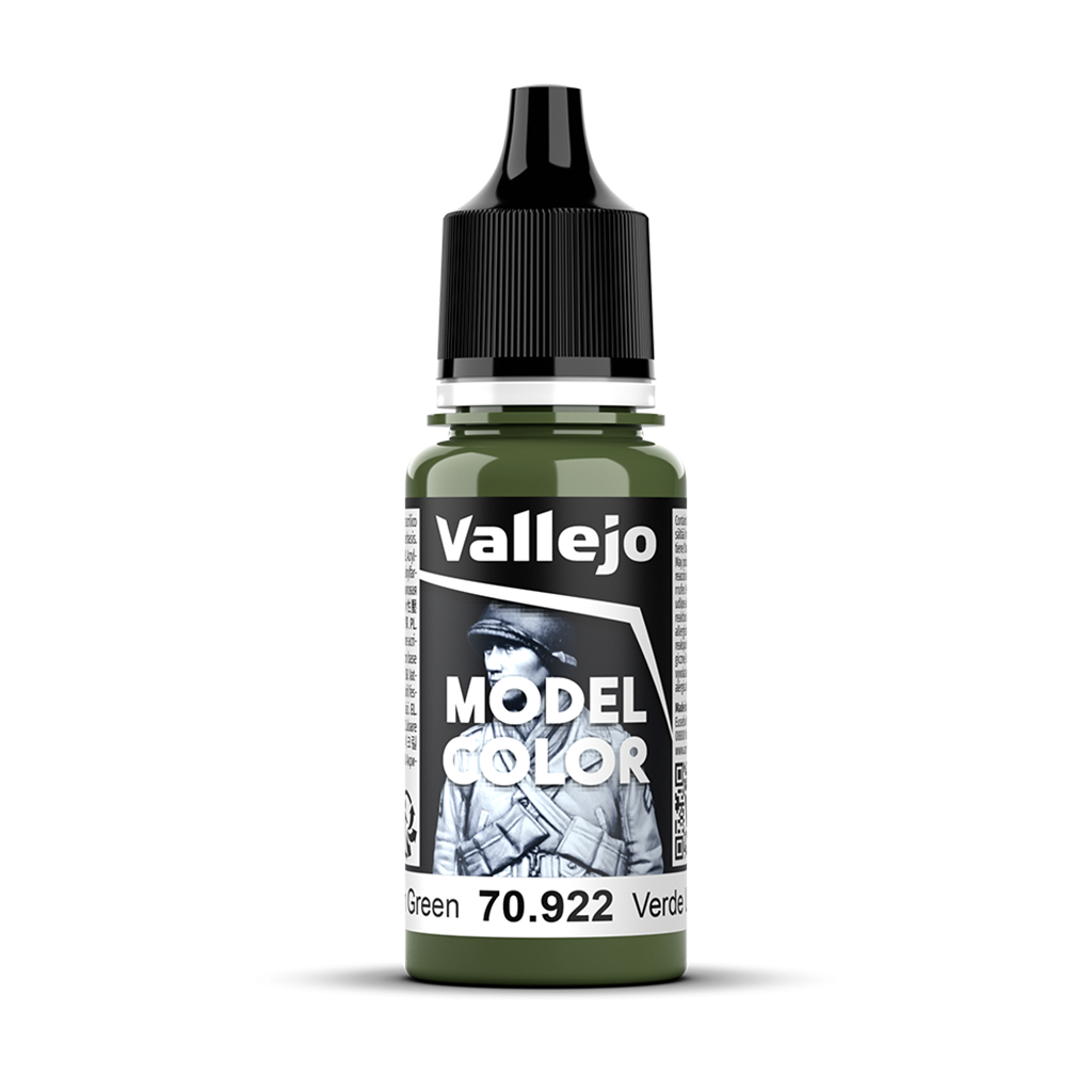 Vallejo Model Color Uniform Green 70.922 Acrylfarbe 18 ml für Tabletop Miniaturen und Modellbau