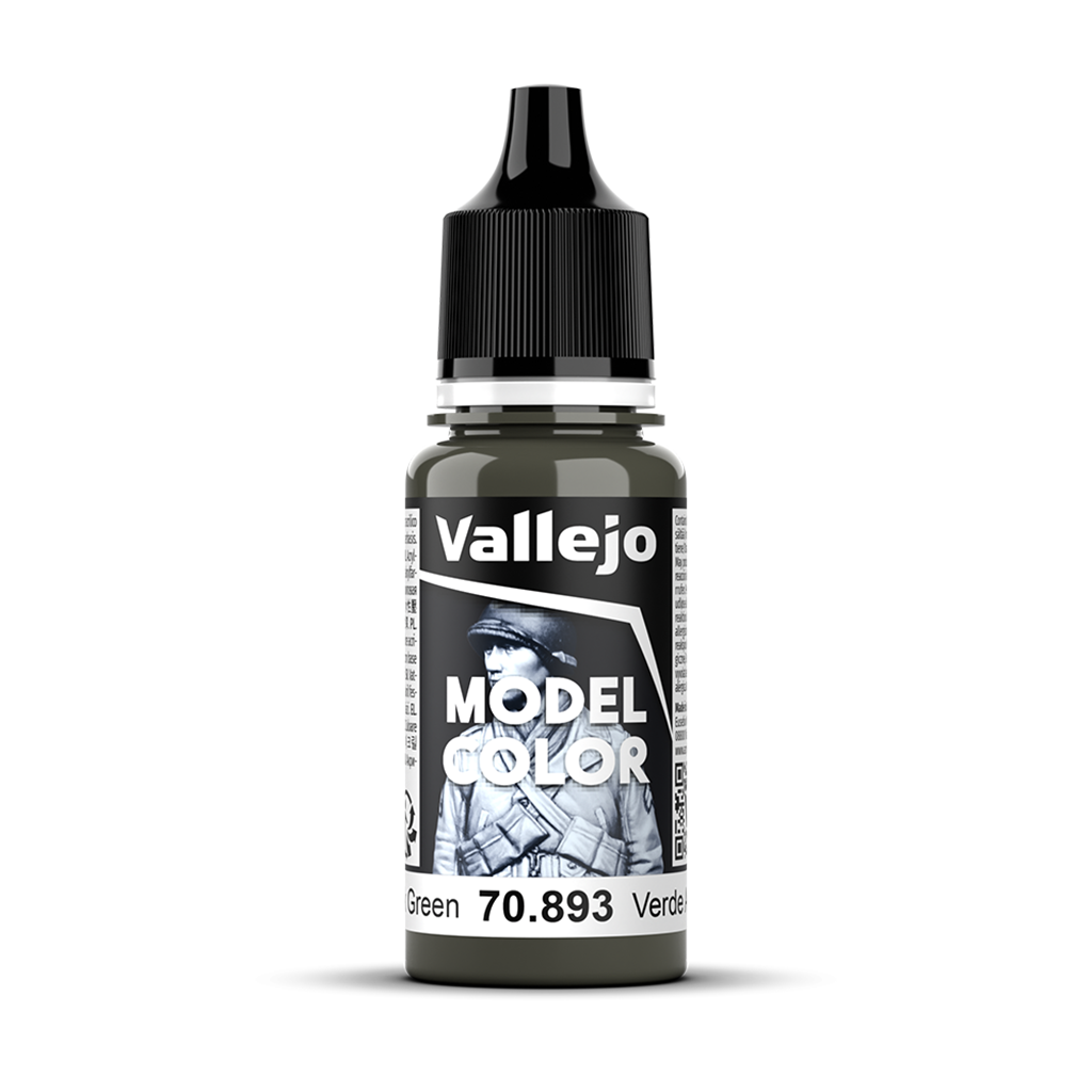 Vallejo Model Color Us Dark Green 70.893 Acrylfarbe 18 ml für Tabletop Miniaturen und Modellbau