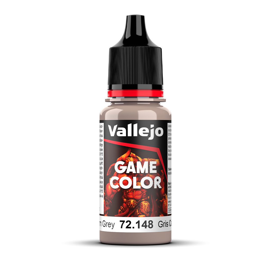Vallejo Game Color Warm Grey 72.148 Acrylfarbe 18 ml für Tabletop Miniaturen und Modellbau