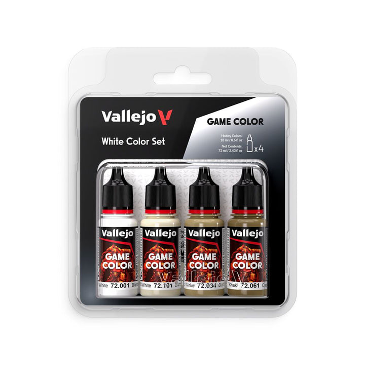 White Color Set 4x18ml - Game Color (72386)