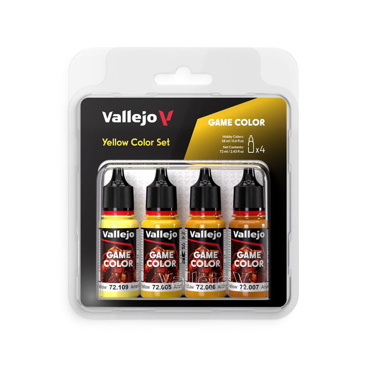 Yellow Color Set 4x18ml - Game Color (72378)